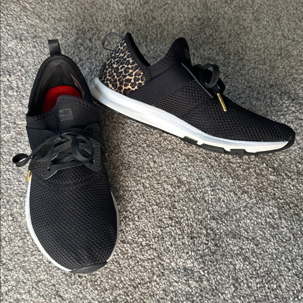 New Balance Black Leopard Sneakers